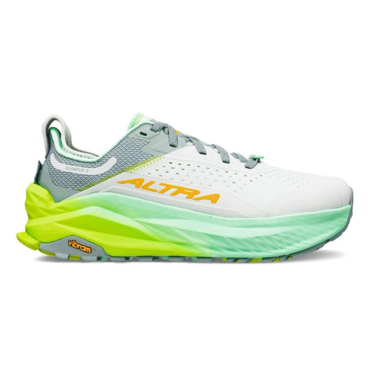 Women's Altra Olympus 6, Gray/Orange, 7.5 B Medium