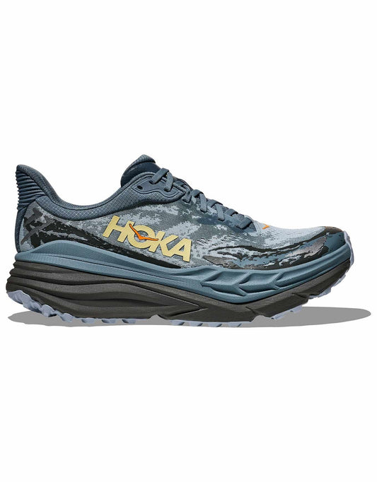 Men's Hoka Stinson 7, Slate Blue/Asphalt Grey, 14 D Medium