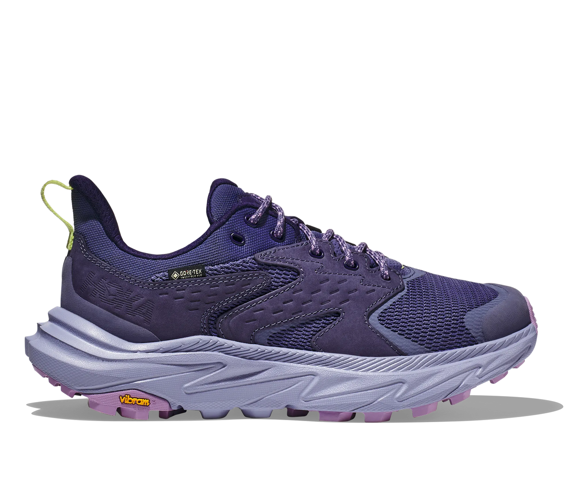 Women's Hoka Anacapa 2 Low GTX, Meteor/Cosmic Sky, 7.5 B Medium
