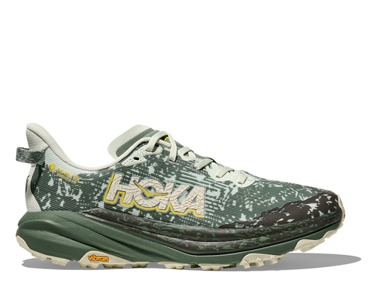 Men's Hoka Speedgoat 6 GTX, Sea Glass/Fern, 11 D Medium