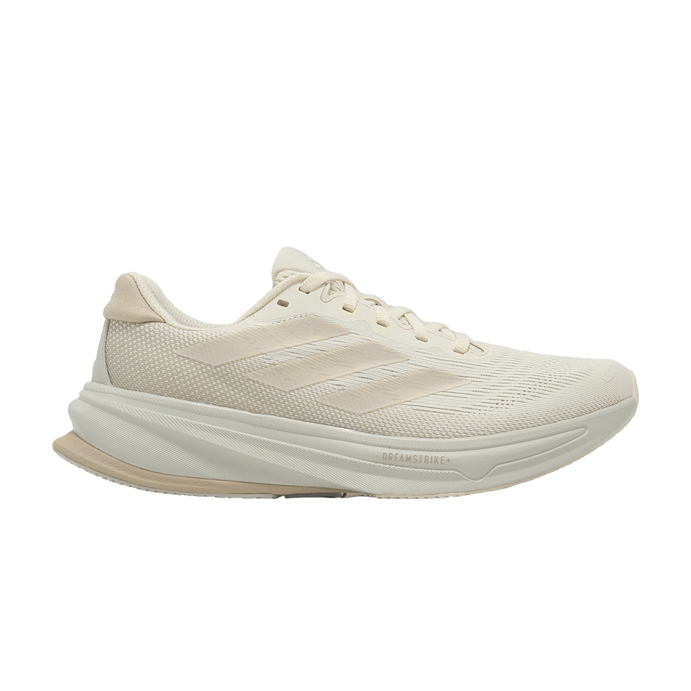 Women's Adidas Supernova Rise 2, Wonder White/Wonder White/Wonder Beige, 9 B Medium