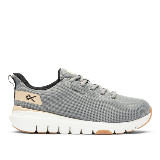 Unisex KURU FLEX Via Waterproof, Pewter Gray/Salt White