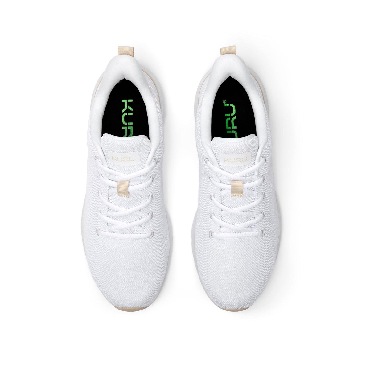 Women's KURU FLEX Via, Bright White/Sand
