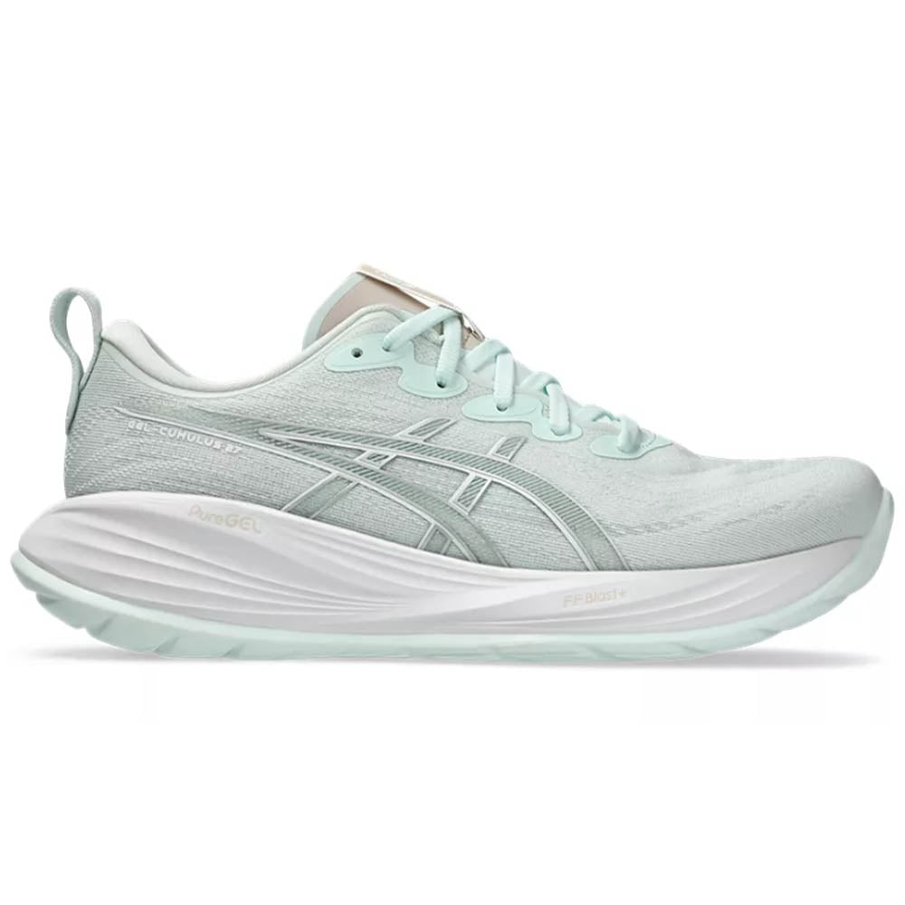 Men's Asics Gel-Cumulus 27, Pure Aqua/White, 12 D Medium