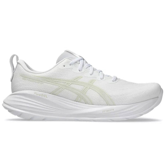 Men's Asics Gel-Cumulus 27, White/Lake Grey, 11 D Medium