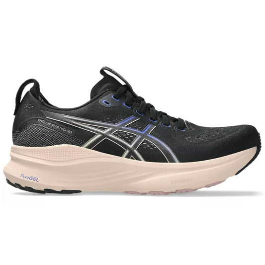 Women's Asics Gel-Kayano 32, Black/Pearl Pink, 7 B Medium