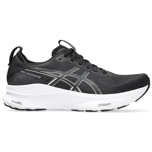 Men's Asics Gel-Kayano 32, Black/White, 9.5 2E Wide