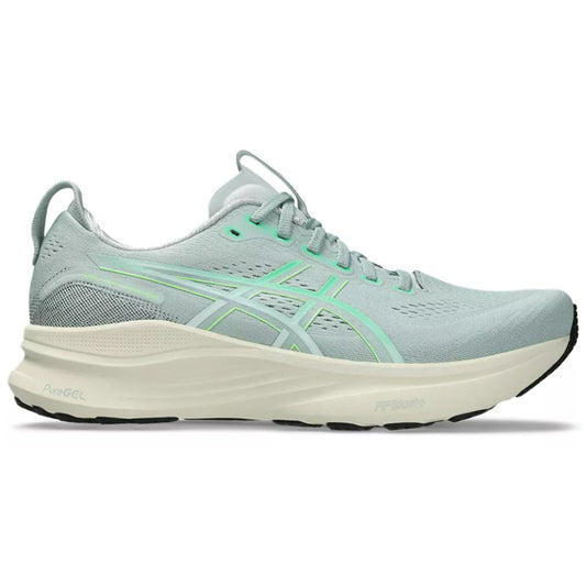 Men's Asics Gel-Kayano 32, Cold Moss/Vital Green, 9.5 4E Extra Wide