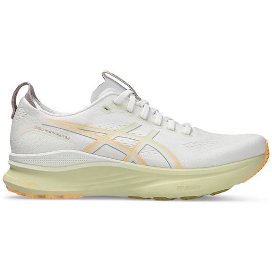 Men's Asics Gel-Kayano 32, White/Orange Glow, 10 D Medium