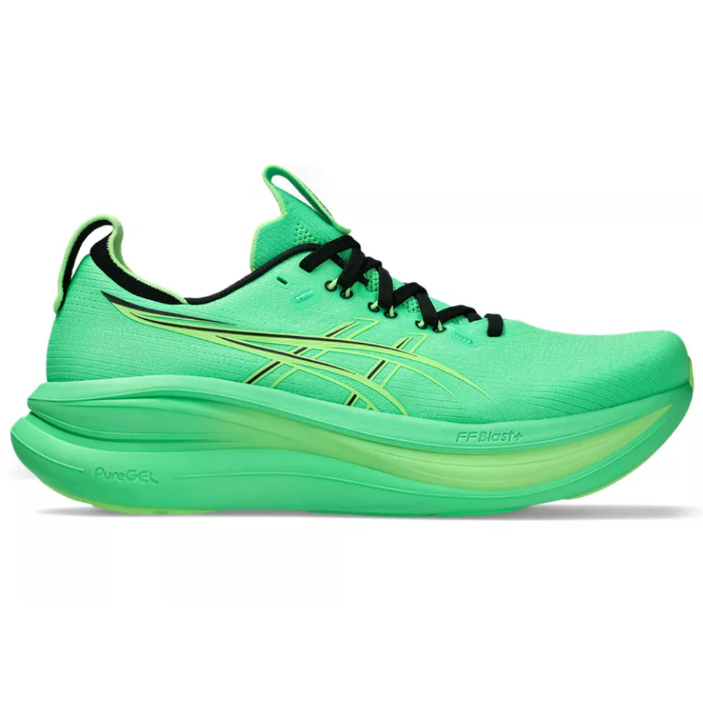 Men's Asics Gel-Nimbus 28, Vital Green/Illuminate Green, 12 D Medium