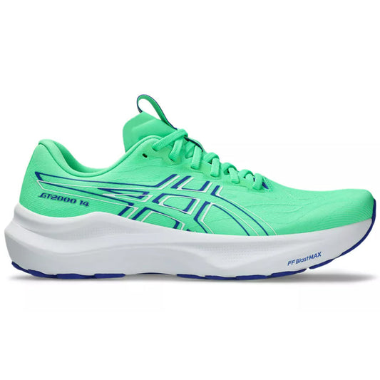 Men's Asics GT-2000 14, Vital Green/Cobalt Burst, 11.5 D Medium