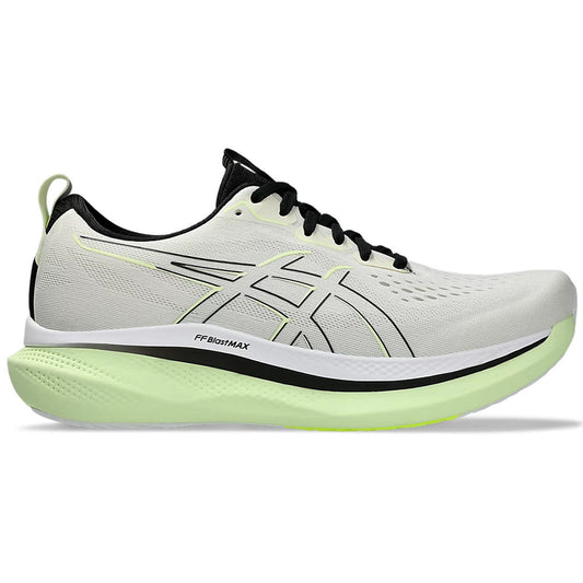 Men's Asics Glideride Max, Birch/Black, 10 D Medium
