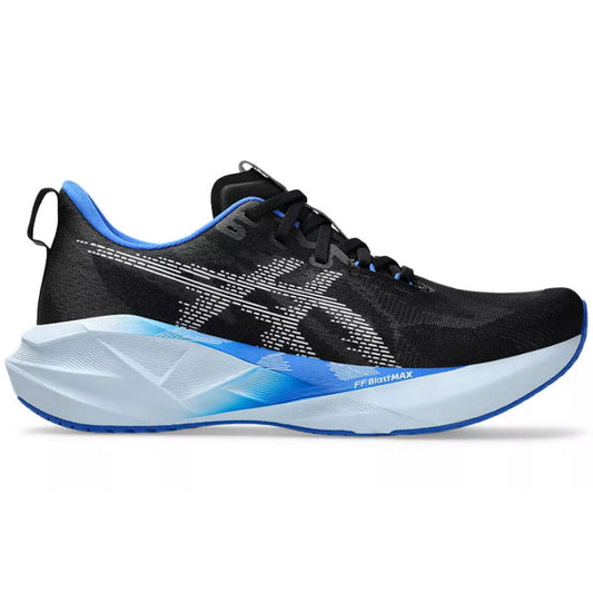 Men's Asics Novablast 5, Black/White, 8 D Medium