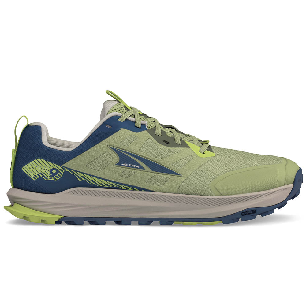 Men's Altra Lone Peak 9, Dusty Olive, 10.5 D Medium