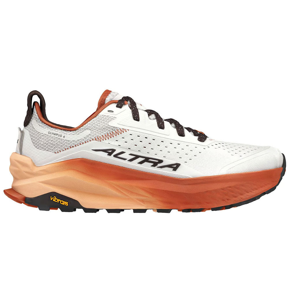 Men's Altra Olympus 6, Gray/Orange, 11.5 D Medium