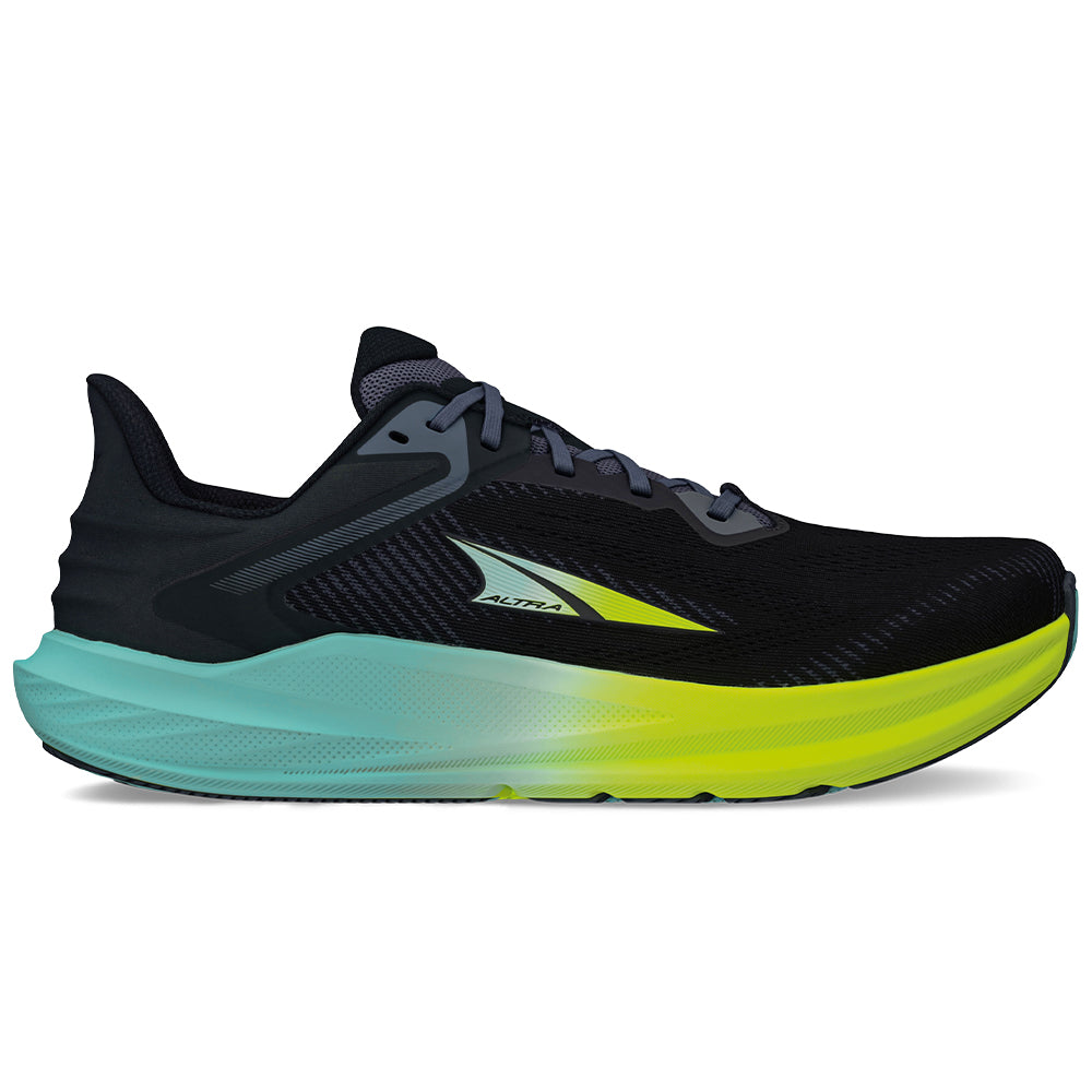 Men's Altra Torin 8, Black/Lime, 12.5 D Medium