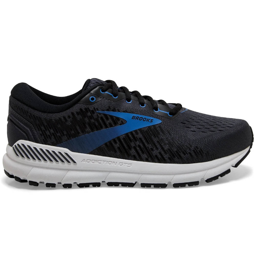 Men's Brooks Addiction GTS 15, India Ink/Black/Blue, 7 D Medium