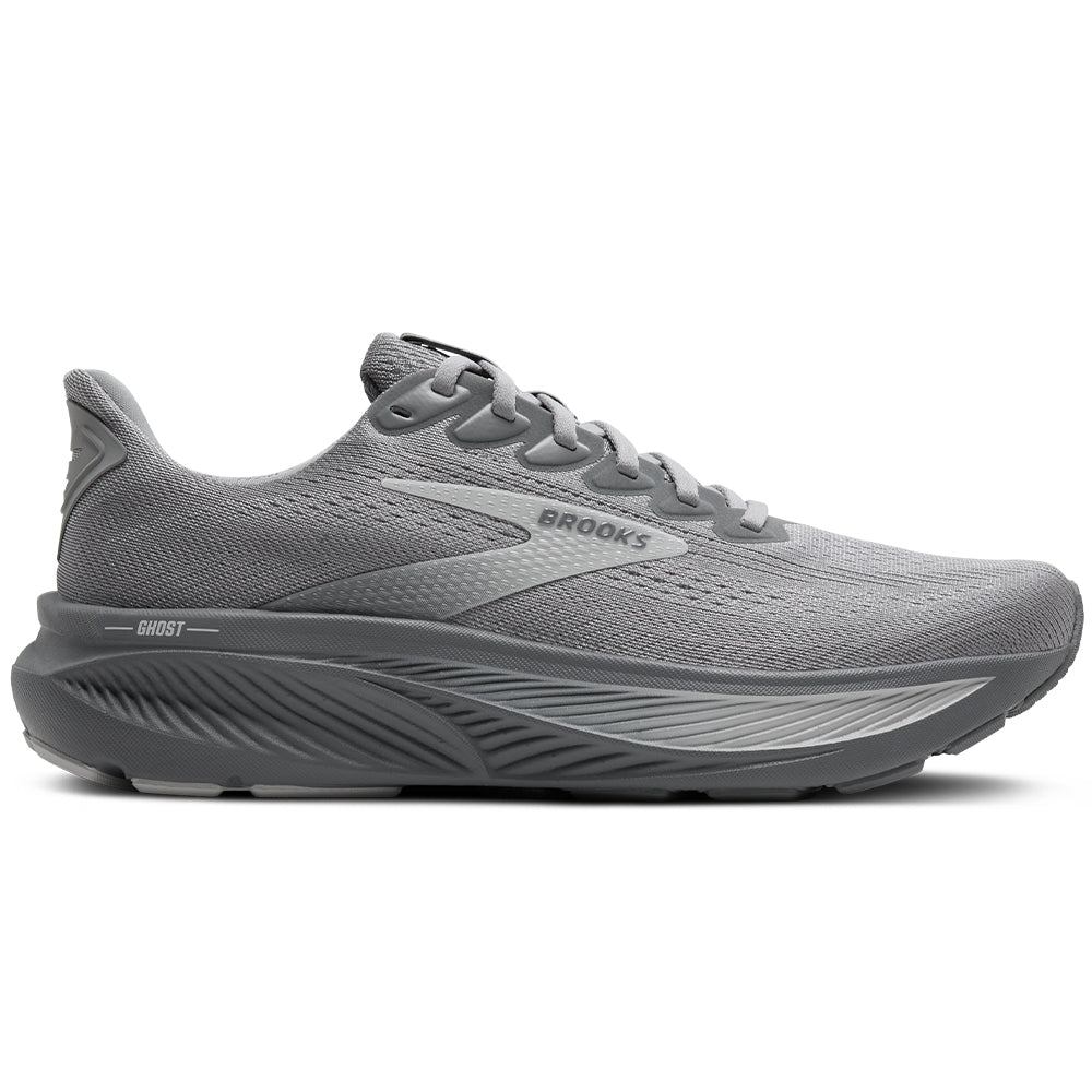 Men's Brooks Ghost 17, Primer Gray/Oyster Mushroom, 7 D Medium