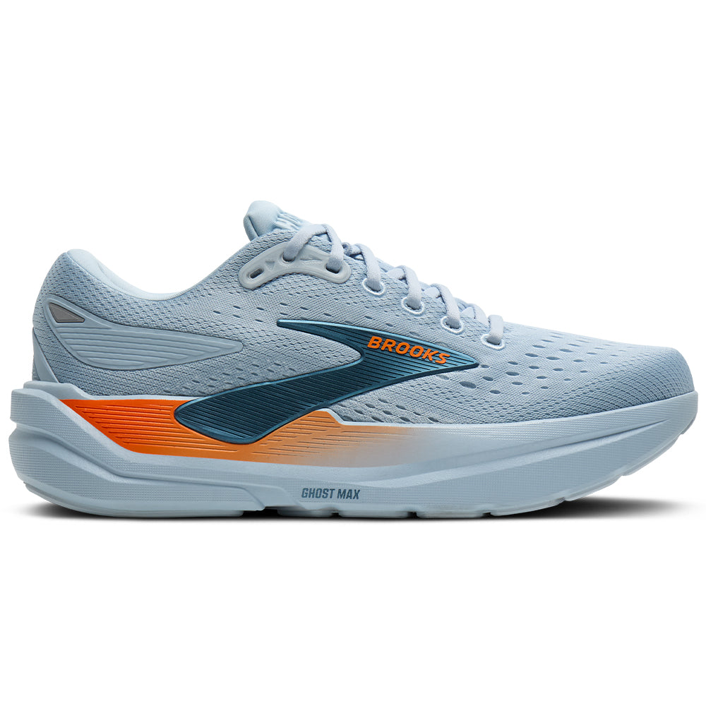 Men's Brooks Ghost Max 3, Skyway/Blue/Orange, 11.5 D Medium