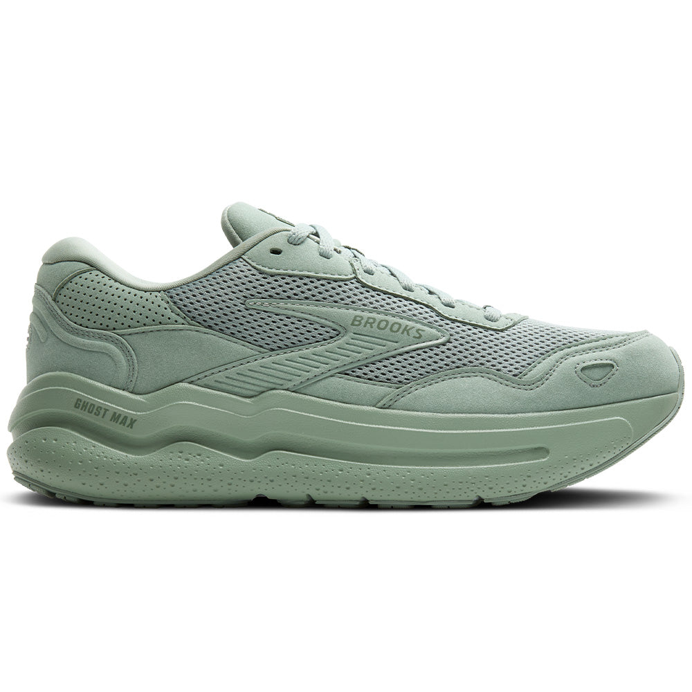 Men's Brooks Ghost Max SE, Green/Sea, 8.5 D Medium