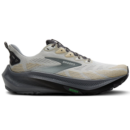 Men's Brooks Ghost Trail, Gray/Gray/Bleached Sand, 8.5 D Medium