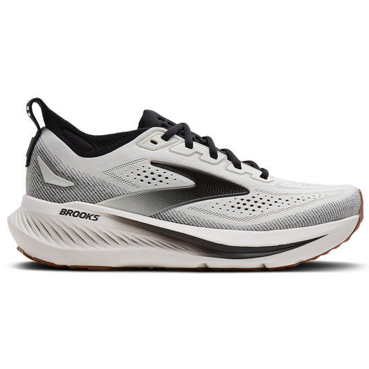 Men's Brooks Glycerin 23, White/Black Biscuit, 10.5 2E Wide