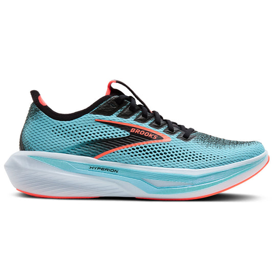 Men's Brooks Hyperion 3, Atomizer/Black/Pink Clay, 9 D Medium