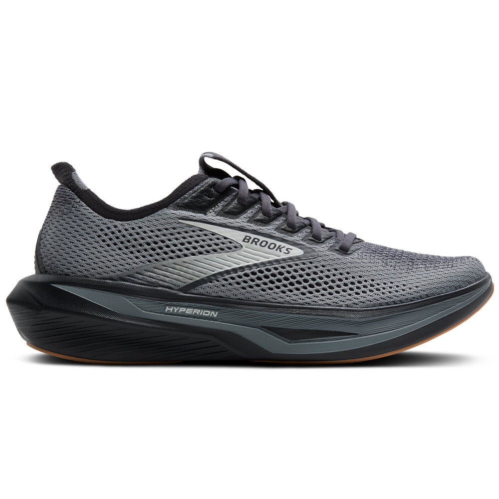 Mens Brooks Hyperion 3, Primer/Ebony/Oyster, 10.5 D Medium