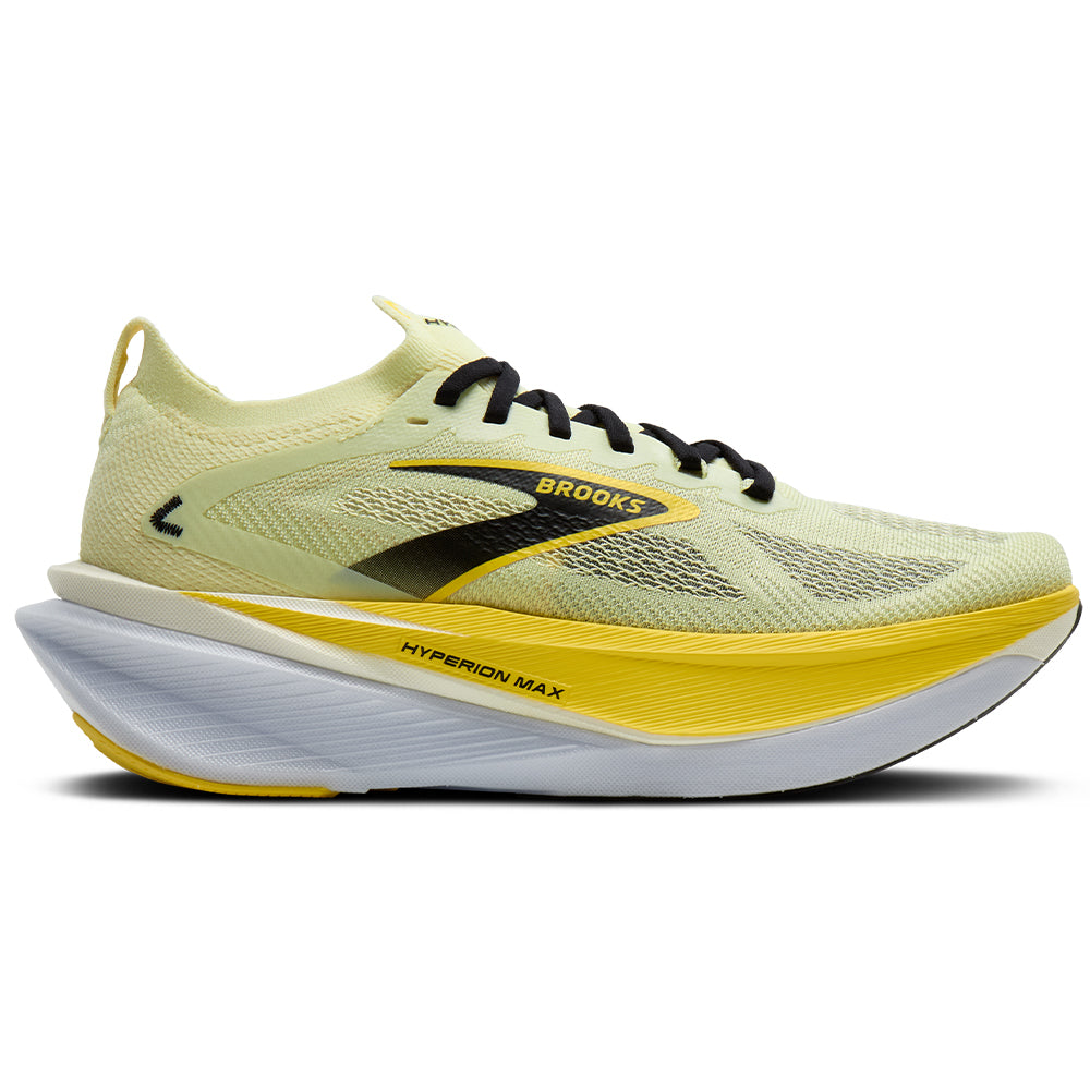 Men's Brooks Hyperion Max 3, Luminary/Cyber Yellow/Black, 11 D Medium