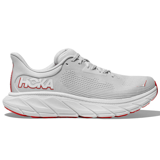 Men's Hoka Arahi 7, Cosmic Grey/Tomato, 13 2E Wide