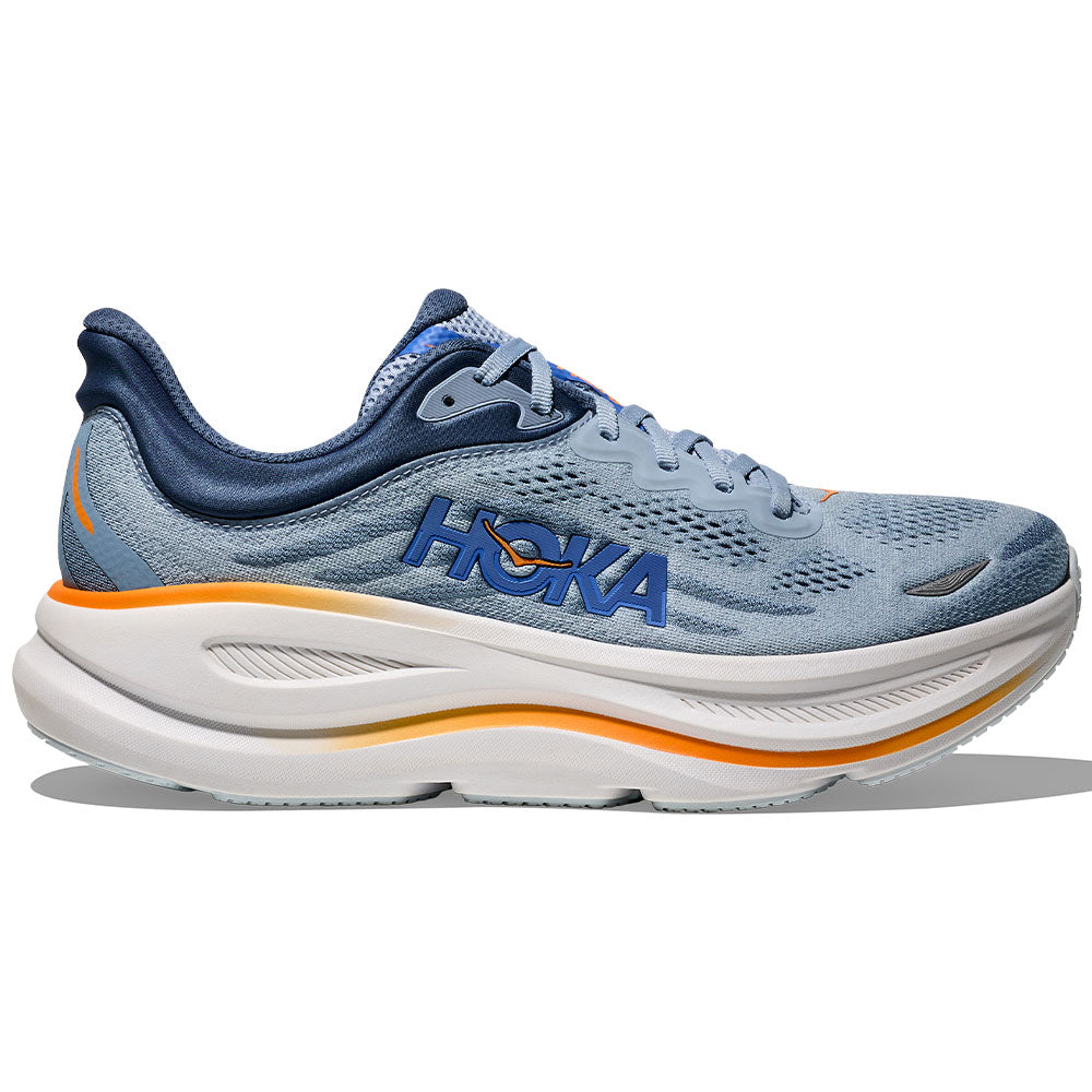 Men's Hoka Bondi 9, Drizzle/Downpour, 10 4E Extra Wide
