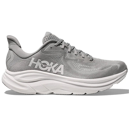 Men's Hoka Clifton 10, Stellar Grey/Stardust, 10.5 4E Extra Wide