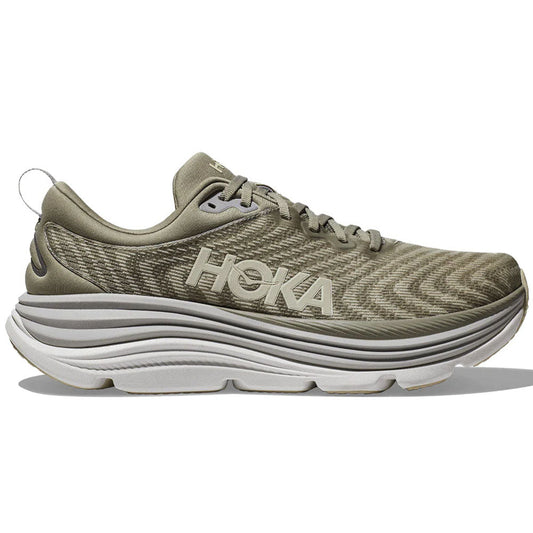 Men's Hoka Gaviota 5, Barley/Oat Milk, 8 2E Wide
