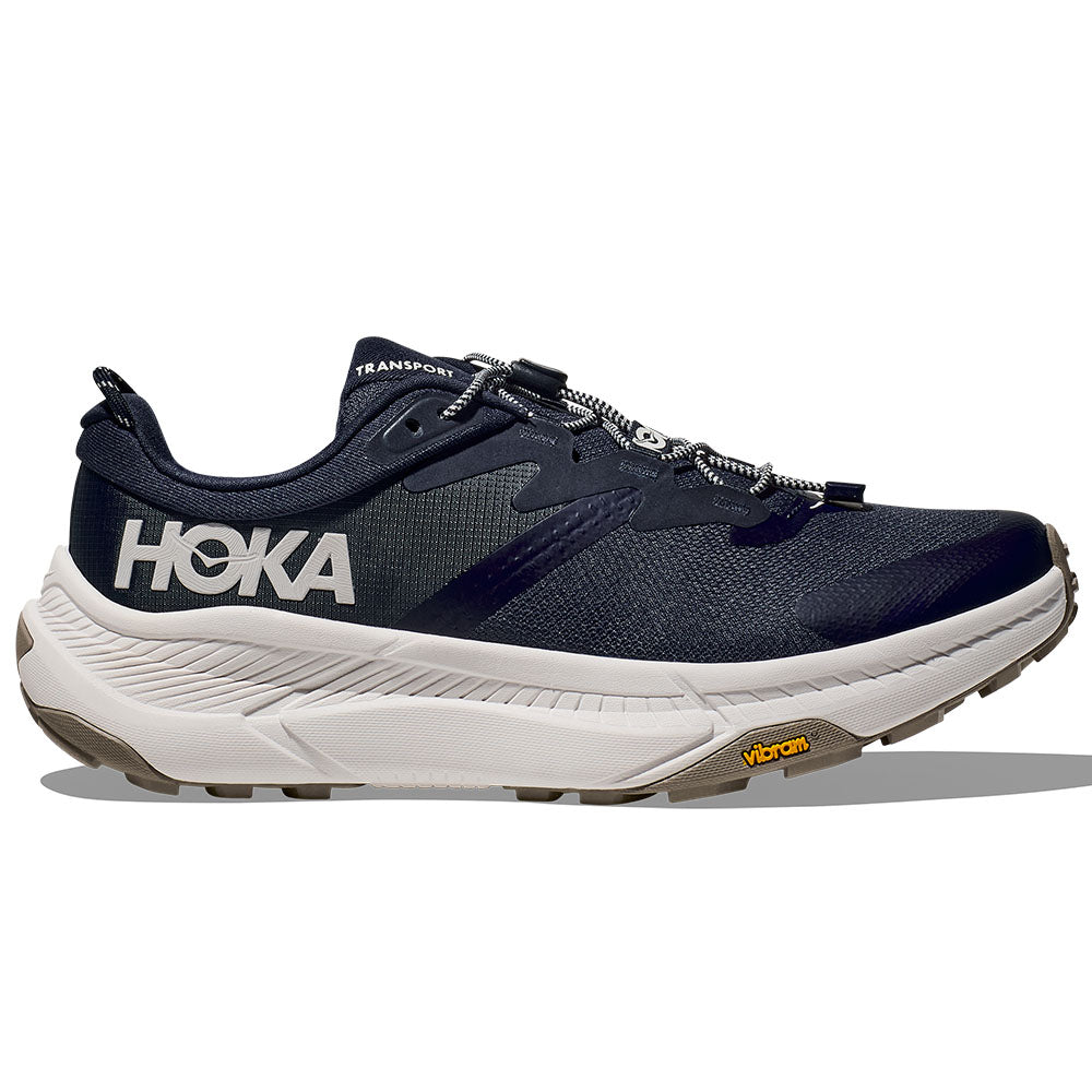 Men's Hoka Transport, Varsity Navy/White, 12 D Medium