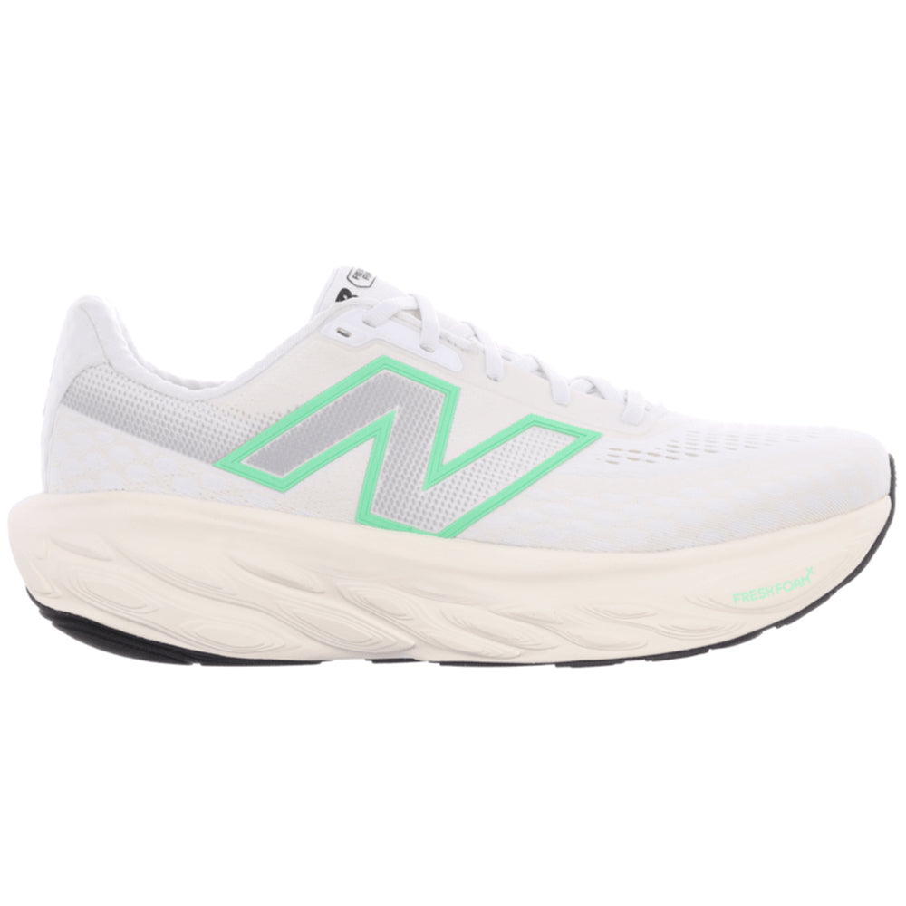 Men's New Balance Fresh Foam X 1080v14, NB 103 White/Lime Leaf/Angora, 8.5 2E Wide
