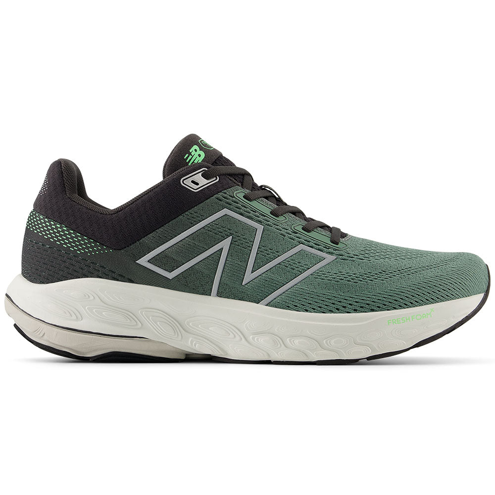 Mens New Balance Fresh Foam X 860v14, Dark Juniper/Black Cement/Grey Matter, 12 D Medium