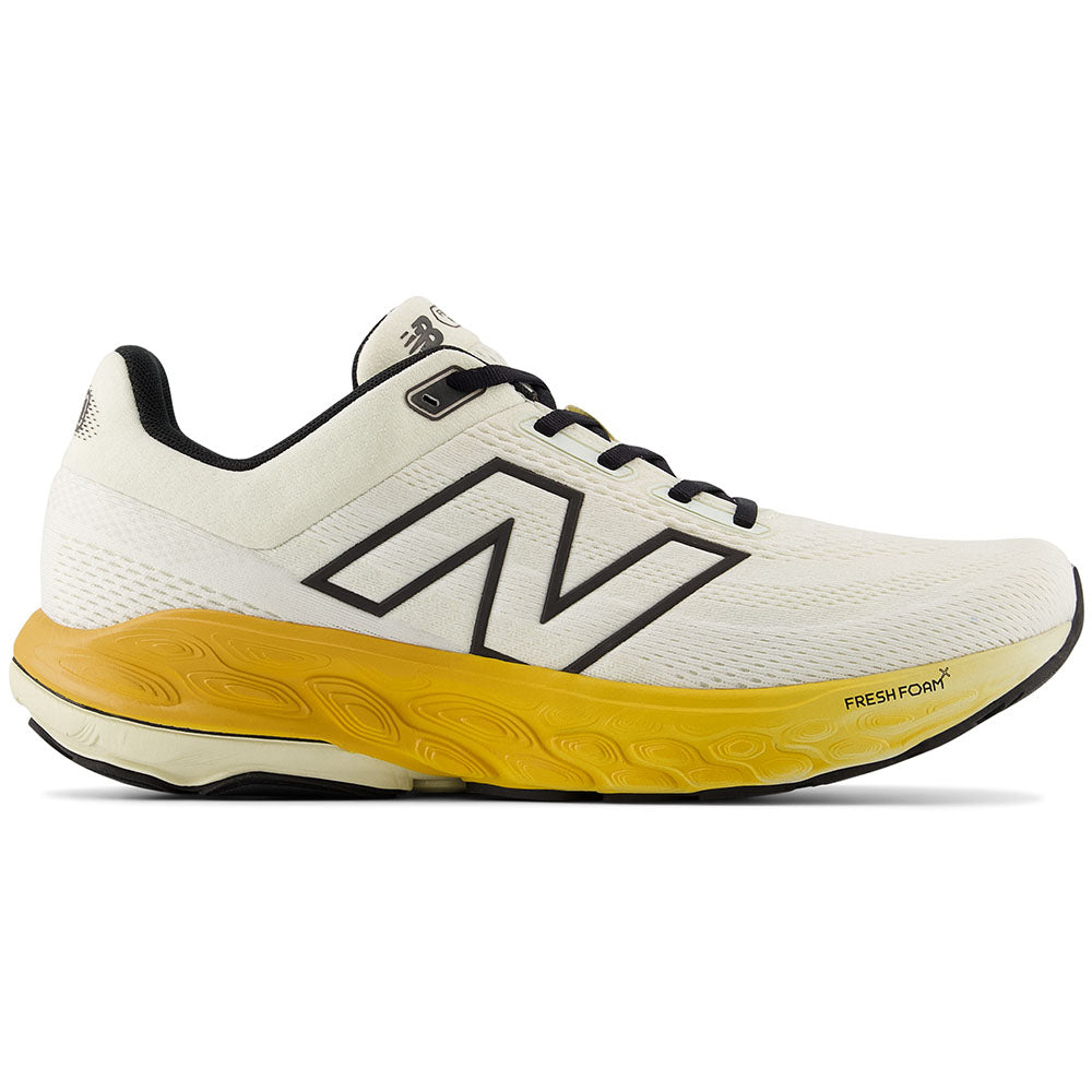 Men's New Balance Fresh Foam X 860v14, Sea Salt/Angora/Dried Apricot, 11.5 2E Wide