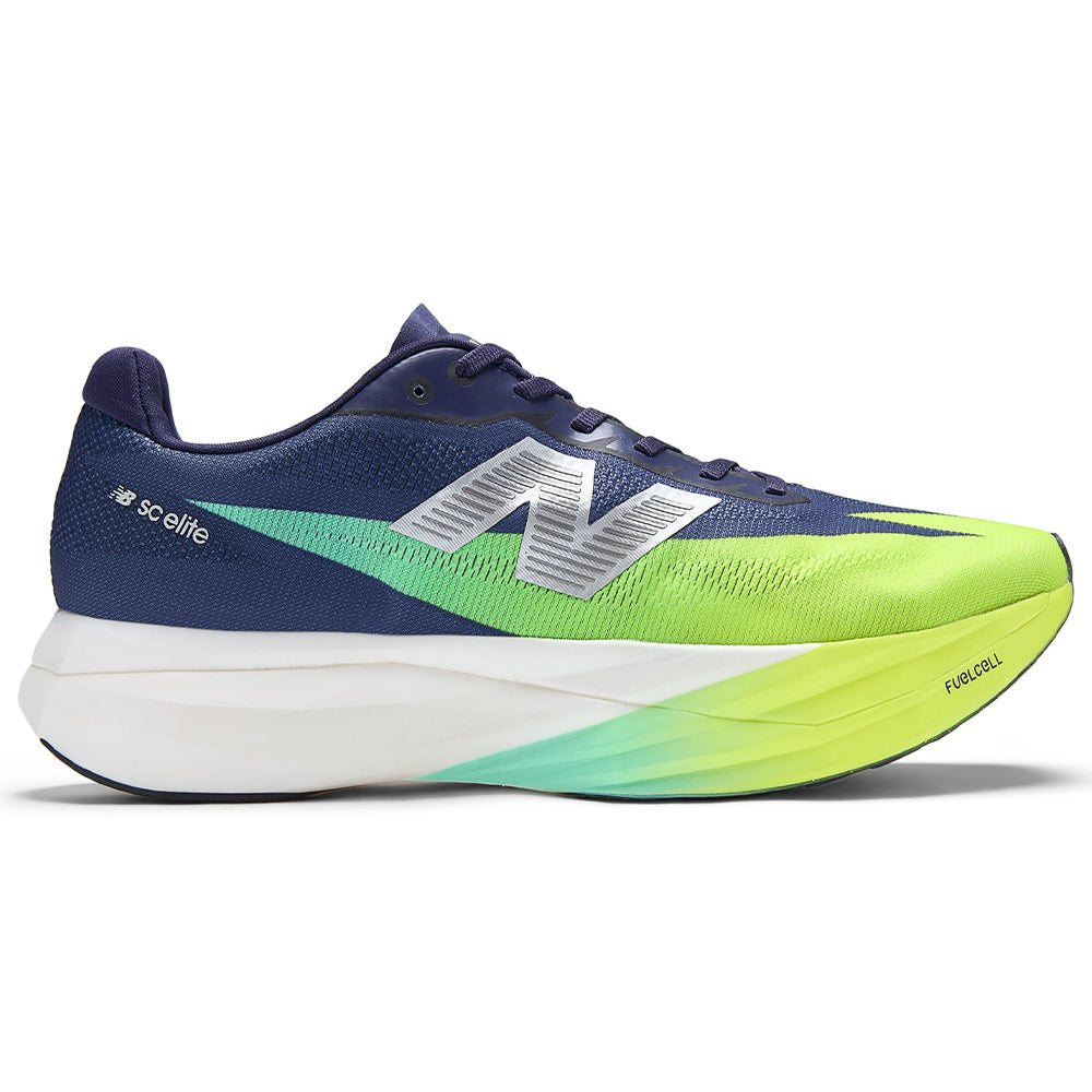 Men's New Balance FuelCell SuperComp Elite v5, Boysenberry/Afterglow, 13 D Medium