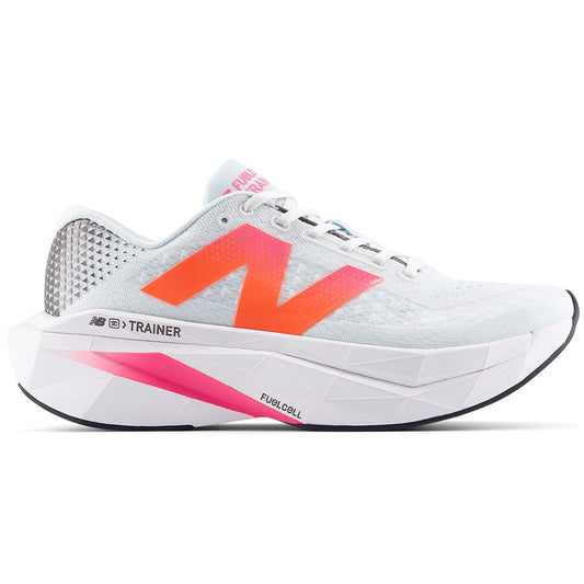Men's New Balance FuelCell SuperComp Trainer v3, Fairweather Blue/Glint Blue, 8.5 2E Wide