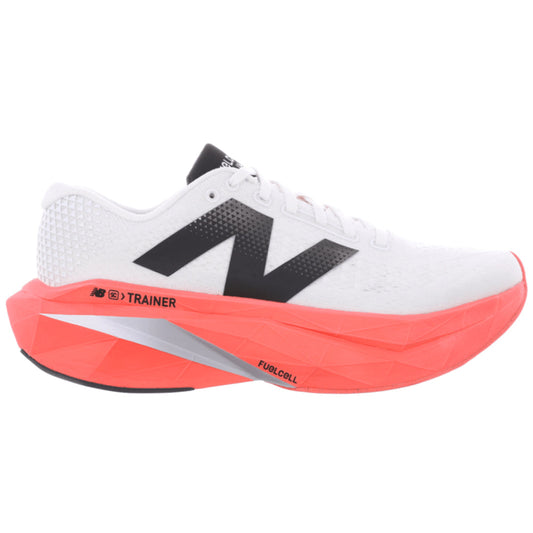 Men's New Balance FuelCell SuperComp Trainer v3, Urgent Red/Sea Salt/Black, 12.5 D Medium