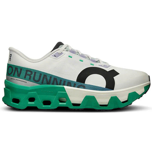 Men's On Cloudmonster Hyper, White/Mint, 12 D Medium