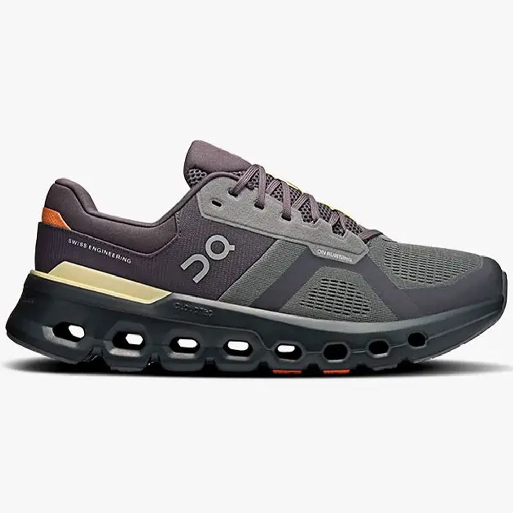 Men's On Cloudrunner 2, Rock/Tangerine, 14 D Medium