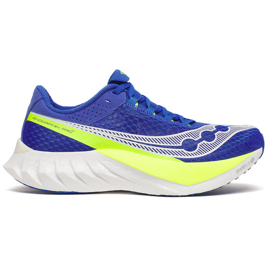 Men's Saucony Endorphin Pro 4, Lapis/Citron, 9.5 D Medium