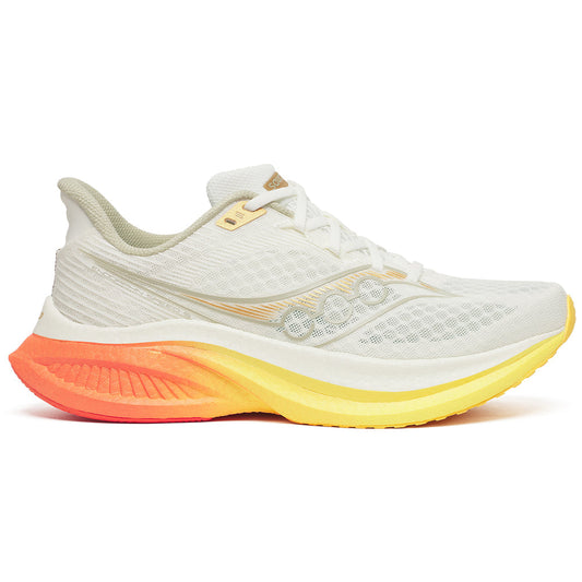 Men's Saucony Endorphin Speed 5, Ivory/Fire, 8.5 D Medium