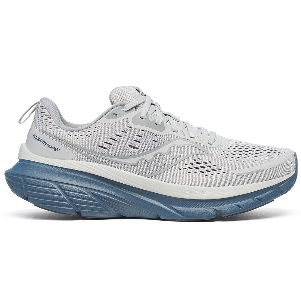 Men's Saucony Guide 18, Fossil/Dusk, 12 D Medium