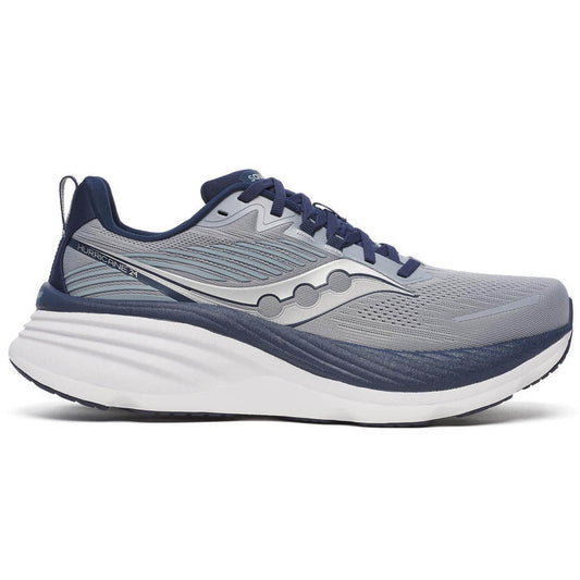 Men's Saucony Hurricane 24, Flint/Navy, 9.5 D Medium