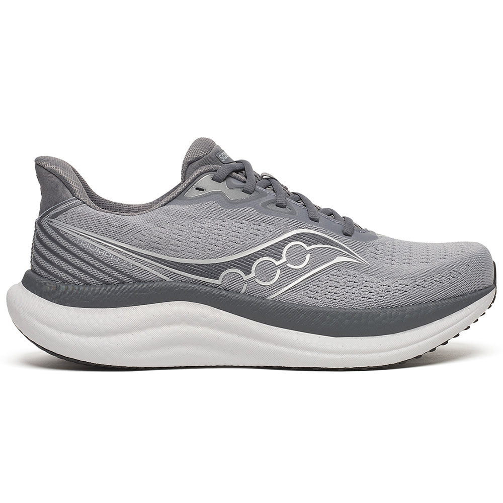 Men's Saucony Triumph 23, Flint/Carbon, 11.5 D Medium