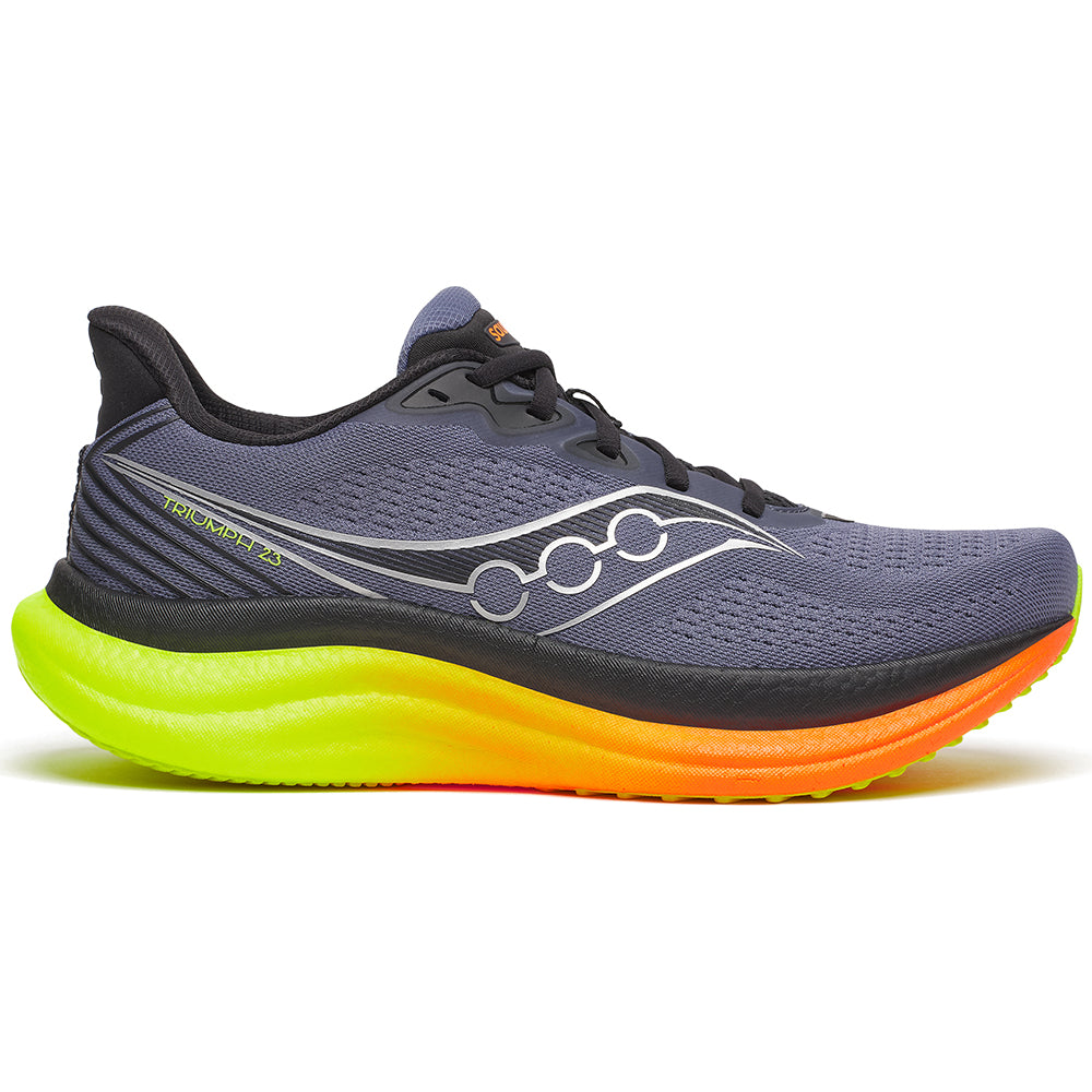 Men's Saucony Triumph 23, Shadow/Vizi, 12 D Medium
