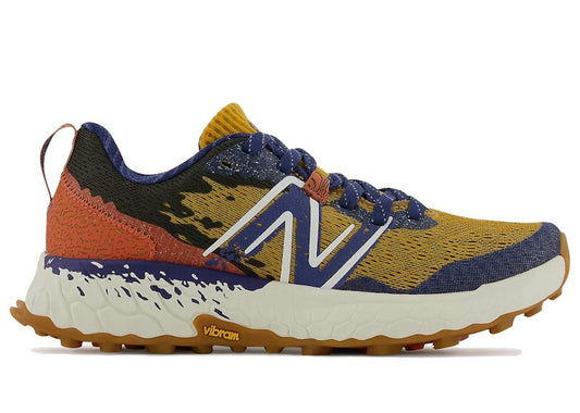 Women's New Balance Fresh Foam X Hierro V7, Golden Hour/Moon Shadow/Red Clay/Sea Salt, 7 D Wide