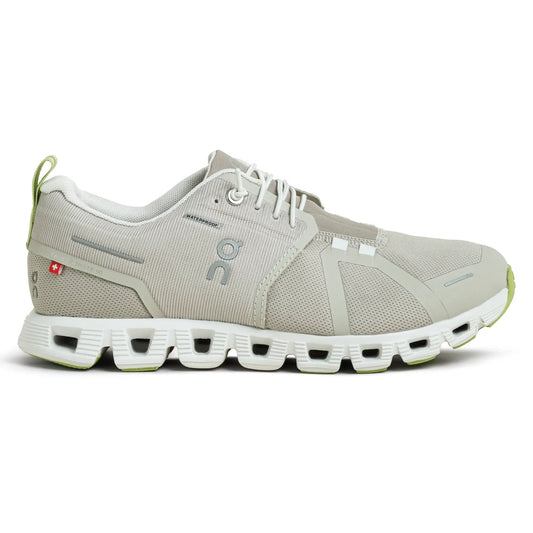 Women's On Cloud 5 Waterproof, Chalk/Ice, 8.5 B Medium